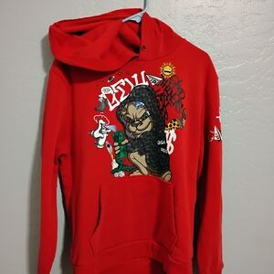 Unisex Red GTL4 Hoodie.